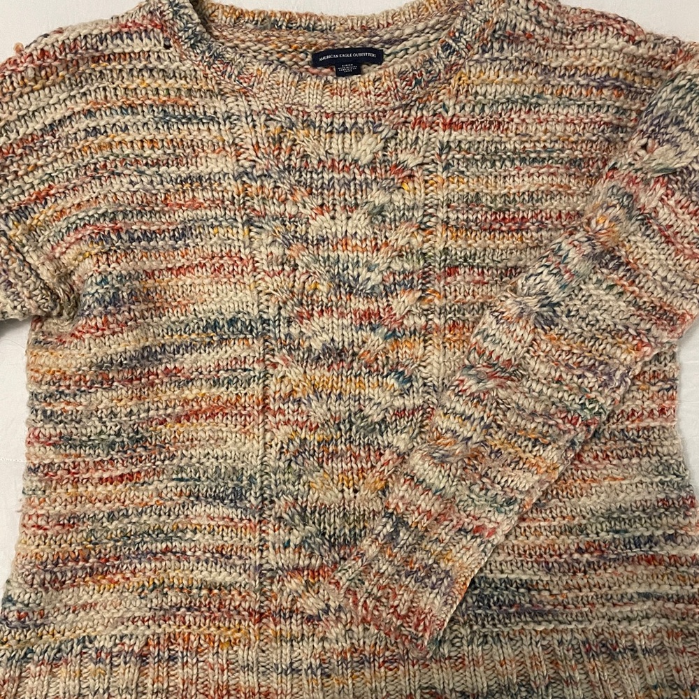 Multicolor Knit Sweater